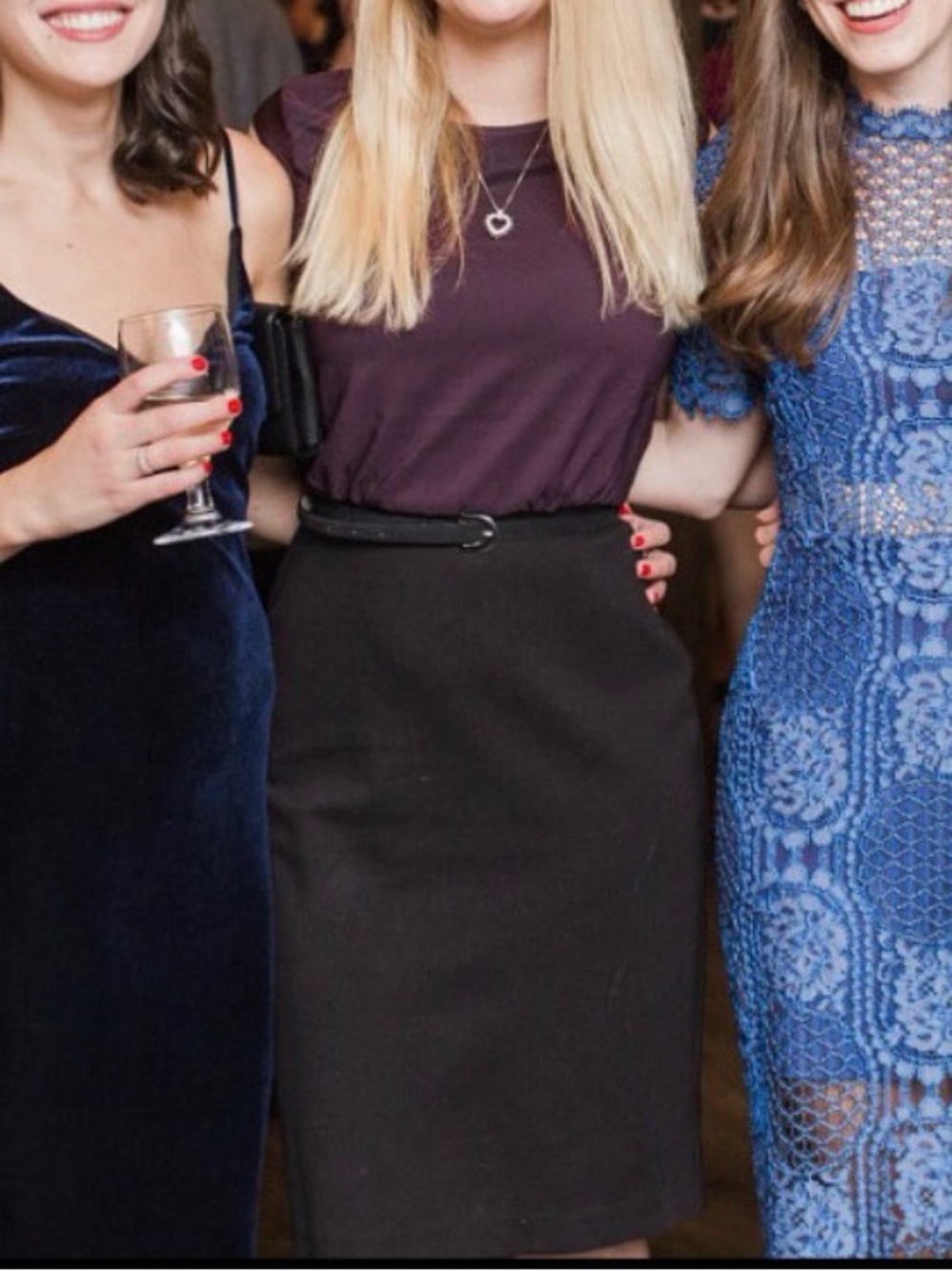 Sleeveless Two-Tone Sheath Dress in Plum and Black